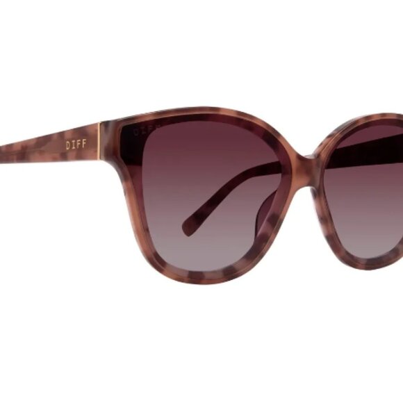 Diff Piper Sunglasses (Plum Tortoise) main image 3